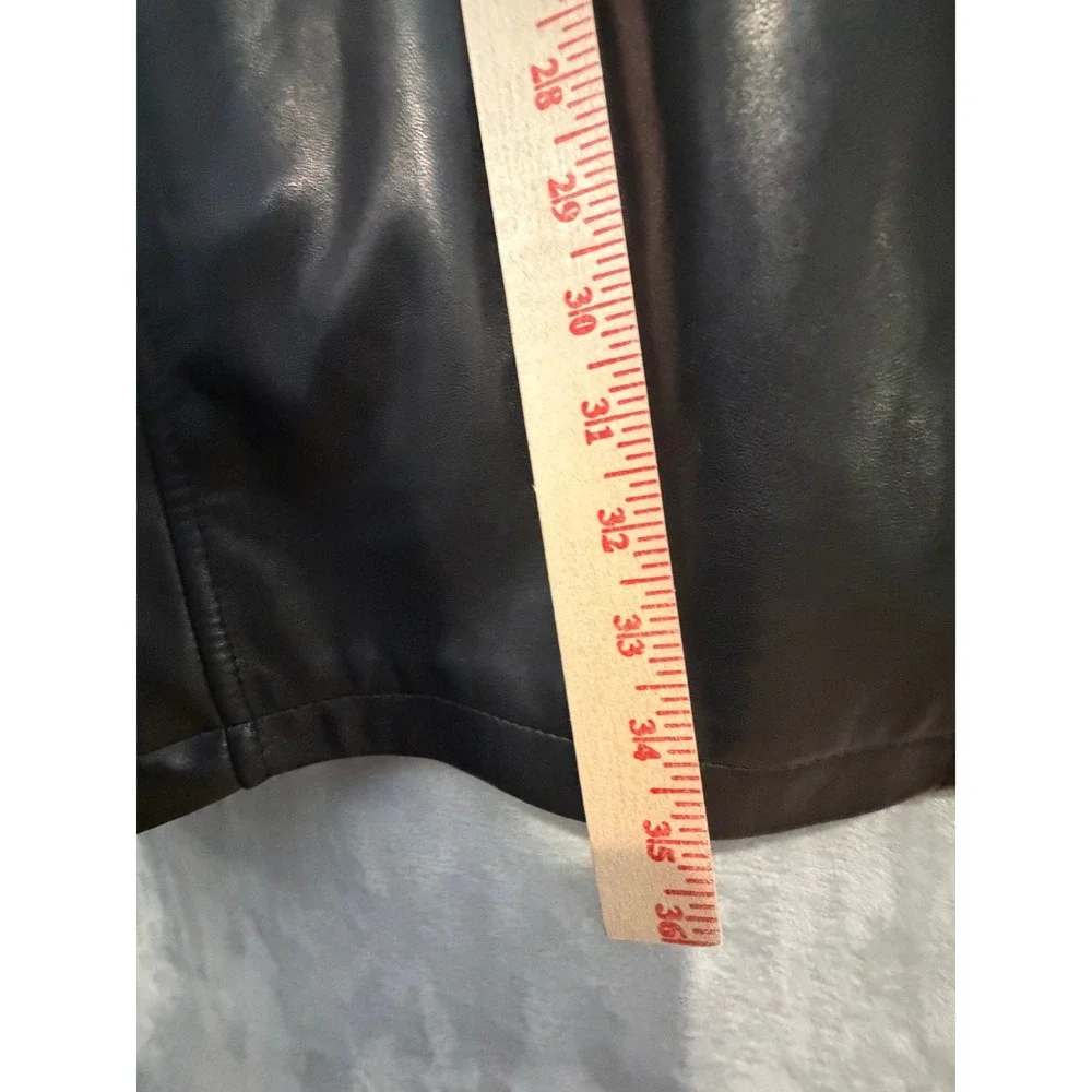 Wilson's Leather Men's Car Coat 2X Black Buttons Thinsulate Mid Length READ!